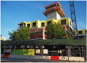 The view of the project from East Post Road. Photo by Bob Rozycki